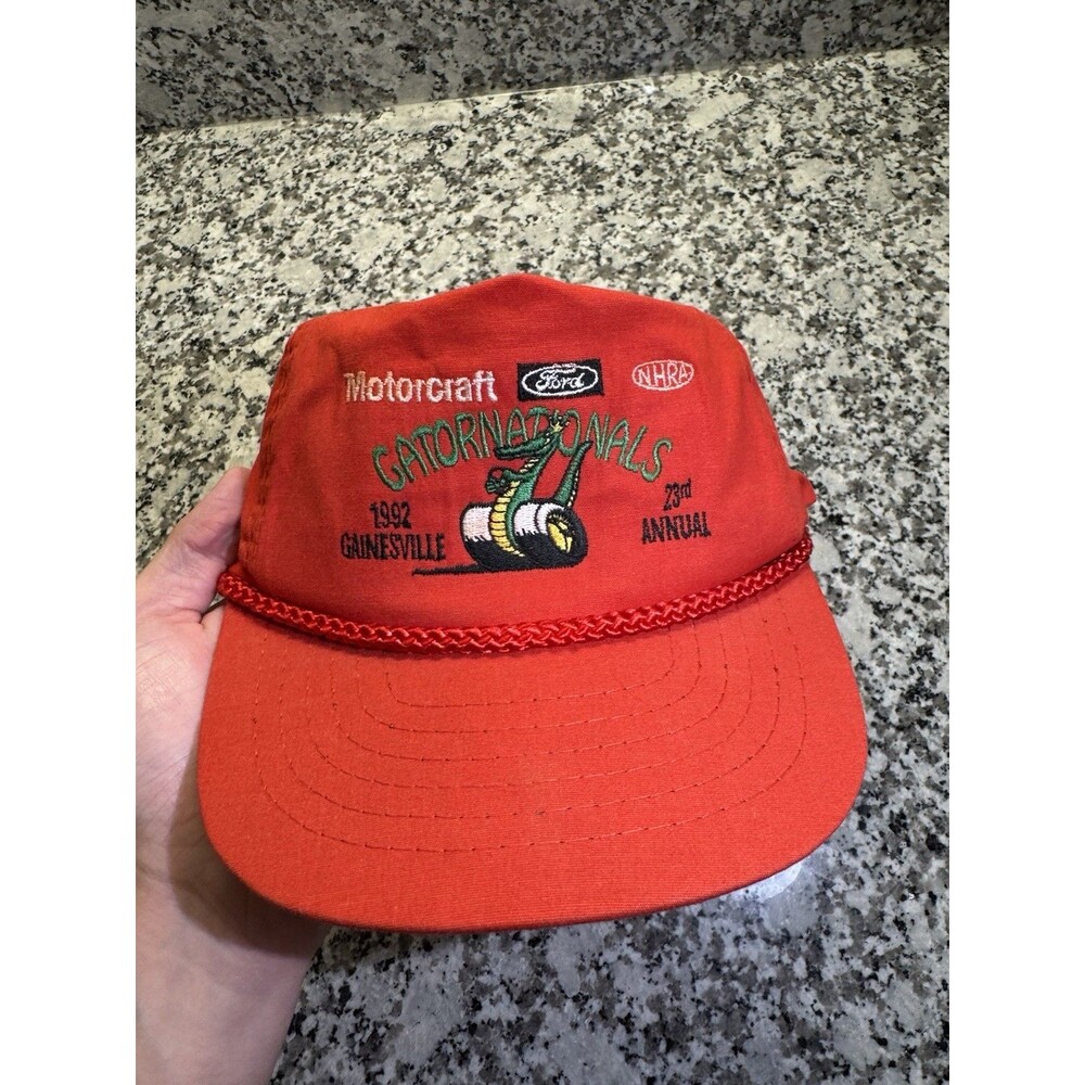 Vintage 1992 Gainsville GatorNational baseball adjustable Hat! Great Con!